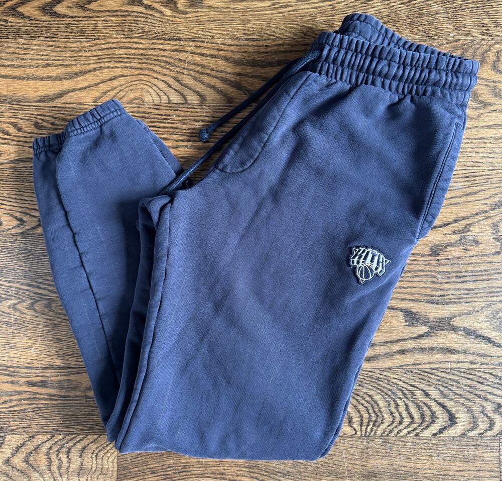 Kith x New York KNICKS NY Pinstripe Williams Jogger Sweatpant Nocturnal S Small